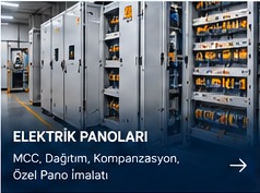 Elektrik pano imalatı
